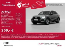 Chronosgrau metallic Gebraucht 2024 Audi Q3 Advanced Plus SUV | 40.690 € (Fairer Preis)