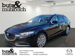 Jet black Neu 2024 Mazda 6 Exclusive-Line Kombi | 34.990 € (Guter Preis)