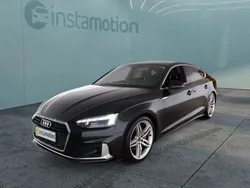 Schwarz Gebraucht 2024 Audi A5 Sportback S-Line Limousine | 42.245 € (Guter Preis)