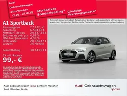 Silber Gebraucht 2024 Audi A1 Sportback Advanced Kleinwagen | 27.432 € (Etwas zu teuer)