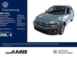 Petroleum blue metallic/schwar Gebraucht 2025 VW T-Roc R-line SUV | 34.980 € (Etwas zu teuer)