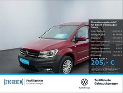 Rot Gebraucht 2020 VW Caddy Trendline Van / Kleinbus | 18.980 € (Fairer Preis)