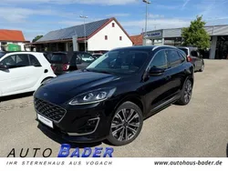 Obsidianschwarz metallic Gebraucht 2021 Ford Kuga Vignale SUV | 22.900 € (Fairer Preis)