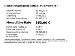 Schwarz Gebraucht 2023 Mazda 6 Takumi-Line Kombi | 29.490 € (Fairer Preis)