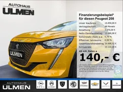Gelb Gebraucht 2021 Peugeot e-208 Active Kleinwagen | 16.850 € (Fairer Preis)