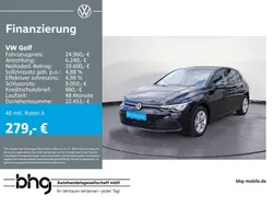 Deep black perleffekt Gebraucht 2024 VW Golf VIII Life Limousine | 24.960 € (Guter Preis)