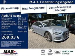 Florettsilber metallic Gebraucht 2021 Audi A6 S-Line Kombi | 36.879 € (Superpreis)