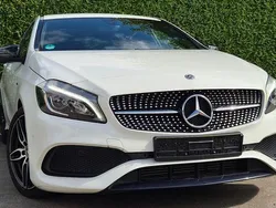 Weiß Gebraucht 2018 Mercedes A180 AMG line Limousine | 18.900 € (Superpreis)