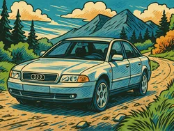 Weiß Gebraucht 1995 Audi A4 Limousine | 2.200 €