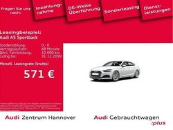 Weiß (2y gletscherweiß metallic) Gebraucht 2022 Audi A5 Sportback Comfort Limousine | 34.991 € (Fairer Preis)