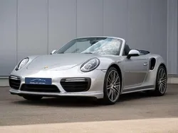 Silber Gebraucht 2017 Porsche 911 Turbo Cabriolet Cabrio | 132.850 € (Fairer Preis)