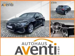 Schwarz Gebraucht 2024 Audi A3 Sportback S-Line Limousine | 29.619 € (Superpreis)
