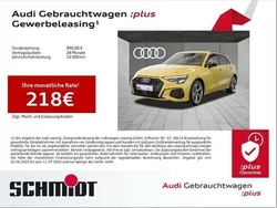 Pythongelb metallic Gebraucht 2024 Audi A3 Sportback e-tron S-Line Limousine | 38.420 € (Teuer)