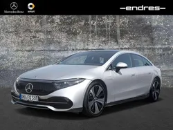 High tech silber metallic Gebraucht 2022 Mercedes EQS450+ Electric Art Limousine | 57.270 € (Guter Preis)