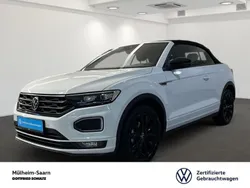 Weiß Gebraucht 2021 VW T-Roc Cabriolet R-line Cabrio | 27.950 € (Guter Preis)