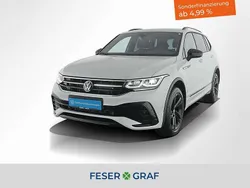 Oryxweiß perlmutteffekt Gebraucht 2024 VW Tiguan Allspace R-line SUV | 42.980 € (Fairer Preis)