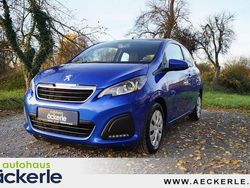 Blau Gebraucht 2020 Peugeot 108 Active Kleinwagen | 9.990 € (Etwas zu teuer)