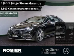 Schwarz / onyxschwarz Gebraucht 2023 Mercedes EQS 53 AMG Premium Plus Limousine | 93.155 € (Superpreis)