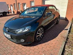 Schwarz Gebraucht 2015 VW Golf Cabriolet LOUNGE Cabrio | 11.800 € (Fairer Preis)