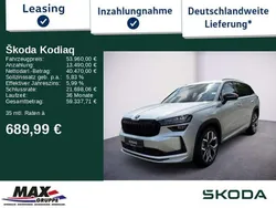 Silber Neu 2025 Skoda Kodiaq SportLine SUV | 53.960 € (Teuer)