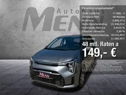 Schwarz Neu 2025 Kia Picanto GT-Line Kleinwagen | 17.880 € (Superpreis)