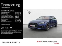 Navarrablau metallic Gebraucht 2024 Audi RS4 Ambiente Kombi | 81.880 € (Fairer Preis)