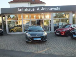 Tritongrau metallic (metallic) Gebraucht 2009 Mazda 3 High Limousine | 4.490 € (Fairer Preis)