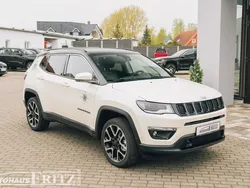 Pearl white / dach black (metallic) Gebraucht 2018 Jeep Compass Limited SUV | 19.360 € (Etwas zu teuer)