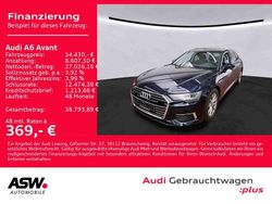 Firmamentblau metallic Gebraucht 2022 Audi A6 Design Kombi | 34.430 € (Guter Preis)