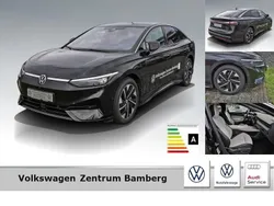 Schwarz (grenadillschwarz metallic) Gebraucht 2024 VW ID.7 Pro Limousine | 47.770 € (Teuer)