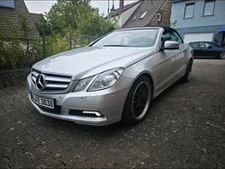 Silber Gebraucht 2010 Mercedes E250 Cabrio | 10.950 € (Guter Preis)