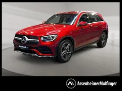 Rot Gebraucht 2020 Mercedes GLC220 AMG SUV | 37.219 € (Etwas zu teuer)