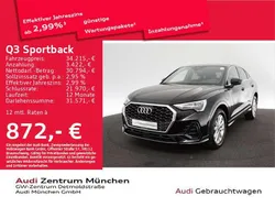 Mythosschwarz metallic Gebraucht 2022 Audi Q3 SUV | 34.215 € (Etwas zu teuer)
