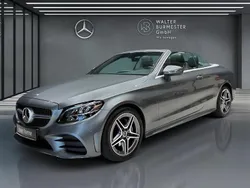 Metalliclack selenitgrau Gebraucht 2020 Mercedes C200 AMG Cabrio | 35.870 € (Fairer Preis)