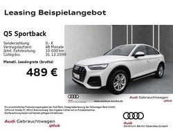 Weiß Gebraucht 2022 Audi Q5 Sportback Advanced SUV | 37.290 € (Superpreis)