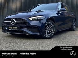 Sodalithblau (metallic) Gebraucht 2024 Mercedes C300e AMG Kombi | 42.660 € (Guter Preis)