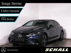 Blau Gebraucht 2024 Mercedes EQE300 AMG Limousine | 46.438 € (Superpreis)