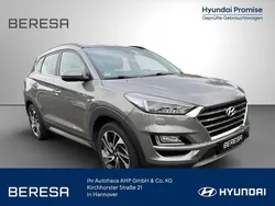 Grau aurora grey / met Gebraucht 2019 Hyundai Tucson Premium SUV | 19.980 € (Guter Preis)