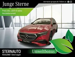 Manufaktur lack manufaktur hyazinthrot metallic Gebraucht 2024 Mercedes E300 Advanced Plus Kombi | 53.907 € (Fairer Preis)