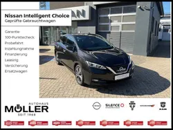 Schwarz Gebraucht 2021 Nissan Leaf Tekna Kleinwagen | 15.990 € (Guter Preis)