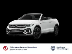 Pure white / schwarz Gebraucht 2025 VW T-Roc R-line SUV | 43.870 €