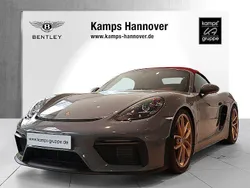 Arktikgrau Gebraucht 2023 Porsche Boxster Spyder Cabrio | 119.000 € (Teuer)
