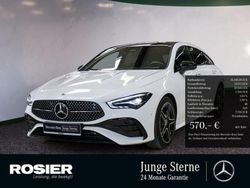 Weiss / polarweiß Gebraucht 2023 Mercedes CLA250 Shooting Brake Premium Kombi | 42.247 € (Teuer)