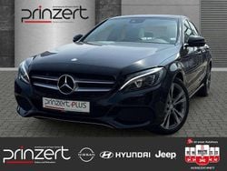 Obsidianschwarz metalliclack Gebraucht 2017 Mercedes C180 Avantgarde Limousine | 21.270 € (Fairer Preis)