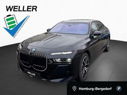 Carbonschwarz (schwarz) Gebraucht 2024 BMW i7 M Sport Limousine | 106.950 €