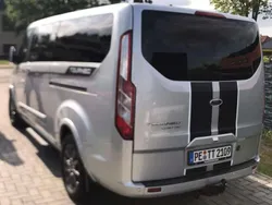 Silber Gebraucht 2019 Ford Tourneo Custom Titanium X Van / Kleinbus | 36.500 € (Teuer)