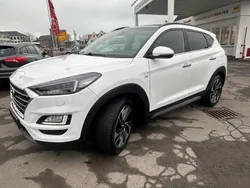 Polar white / sol Gebraucht 2019 Hyundai Tucson Premium SUV | 23.900 € (Fairer Preis)