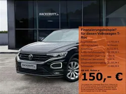 Schwarz Gebraucht 2021 VW T-Roc Cabriolet R-line Cabrio | 23.760 € (Guter Preis)