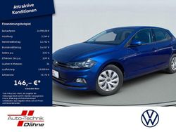 Blau / reef blue (metallic) Gebraucht 2021 VW Polo Comfortline Kleinwagen | 14.990 € (Fairer Preis)