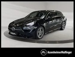 Metalliclack kosmosschwarz Gebraucht 2024 Mercedes CLA200 Shooting Brake AMG Kombi | 33.468 € (Fairer Preis)